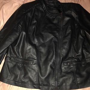 Pleather jacket